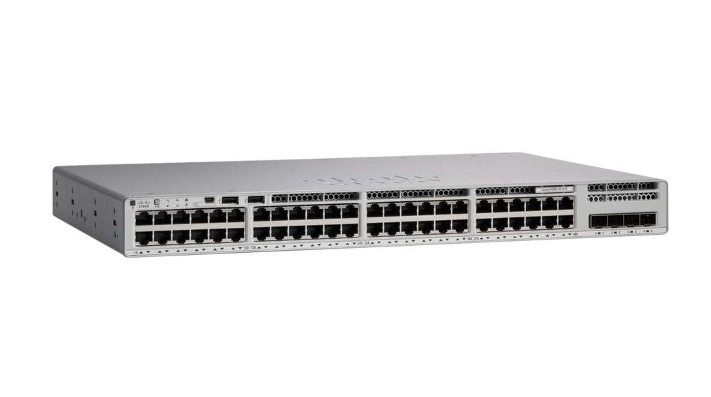 (USED) CISCO C9300L-48P-4X-E 48x 1GB PoE+ RJ-45 4x 10GB SFP+ Switch - C2 Computer