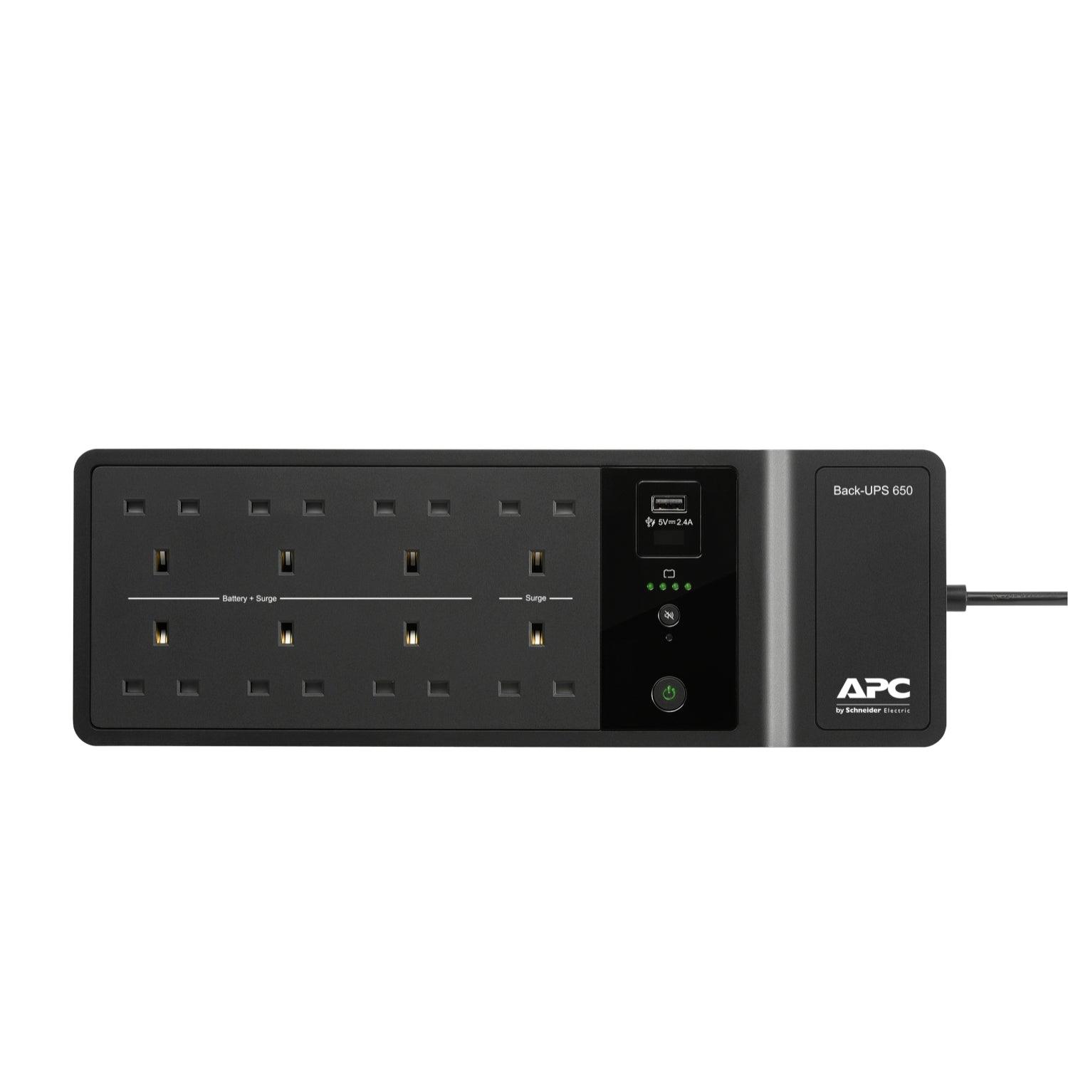 (NEW VENDOR) APC BE650G2-UK Back-UPS ES APC Back-UPS 650VA, 230V, 1 USB charging port - C2 Computer