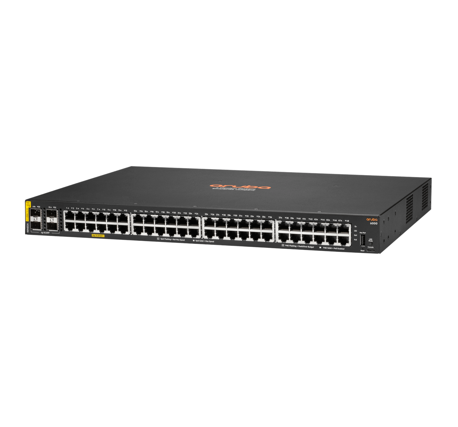 (NEW VENDOR) ARUBA R8N85A Aruba 6000 48G CL4 4SFP Switch - C2 Computer