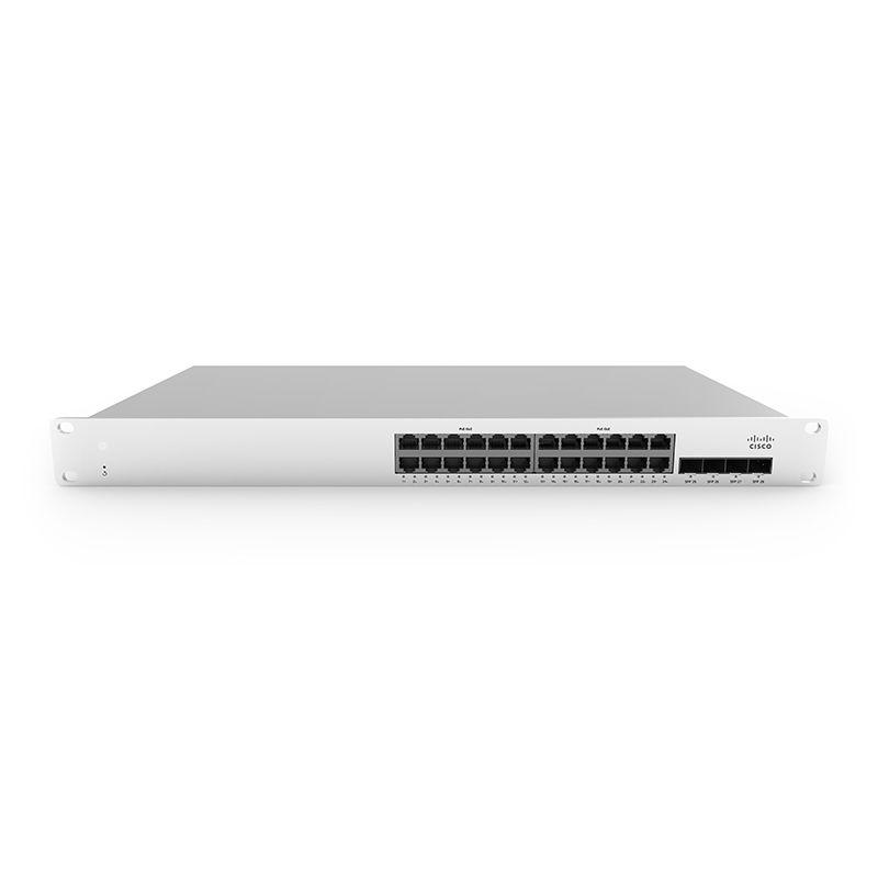 (NEW VENDOR) CISCO MERAKI MS210-24P-HW MS210-24P 1G L2 Cloud-Managed 24x GigE 370W PoE Switch - C2 Computer