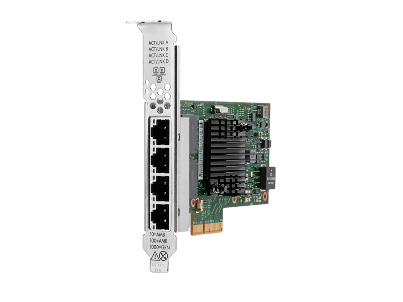 (NEW VENDOR) HPE 647594-B21 HPE Ethernet 1Gb 4-port BASE-T BCM5719 Adapter - C2 Computer