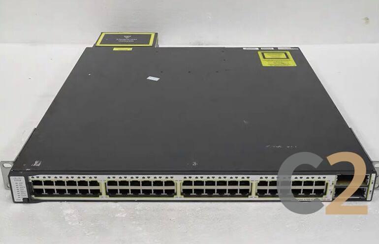 (特價) (USED) CISCO WS-C3750E-48PD-SF POE SWITCH 交換機 48 Ports 90% NEW - C2 Computer