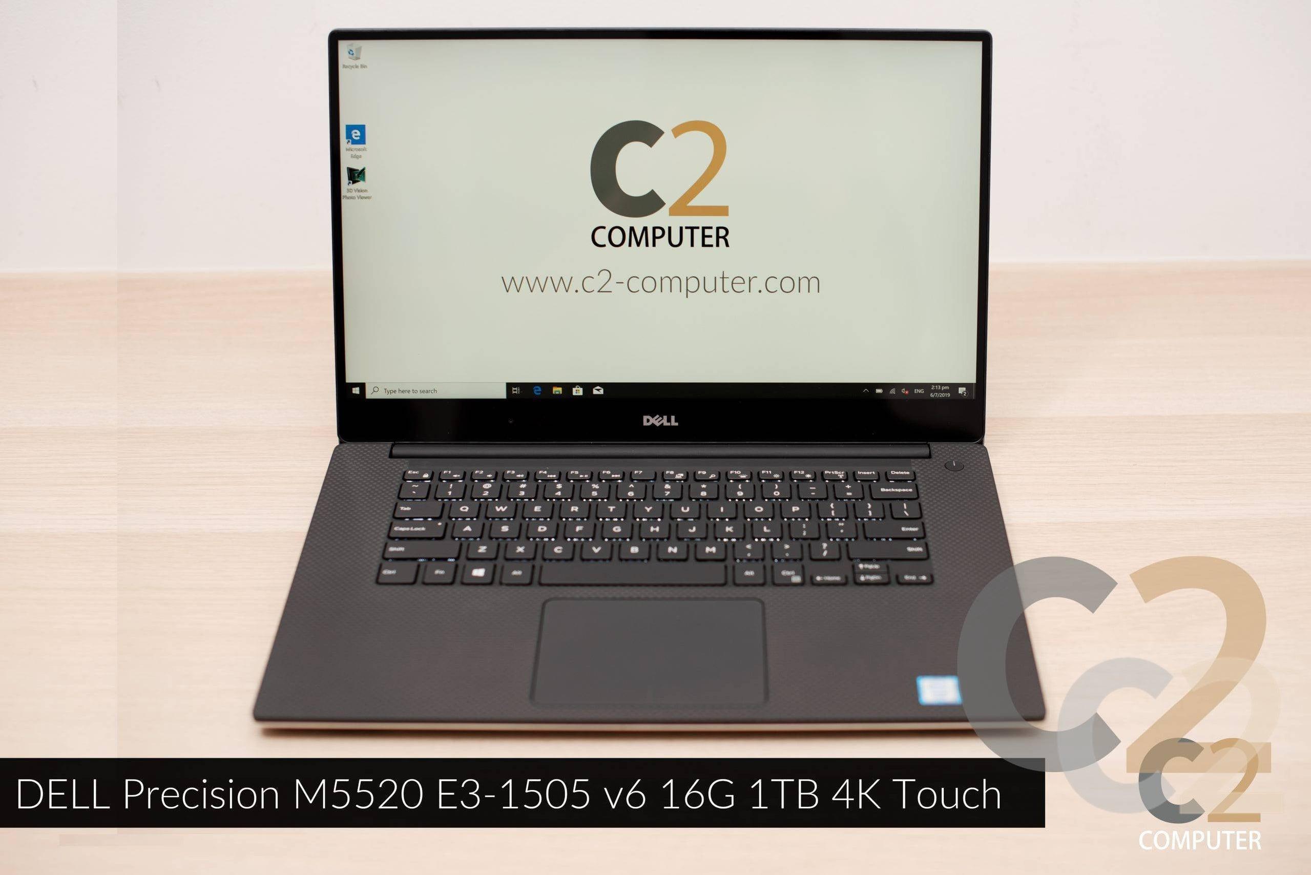 (特價一台)(USED) DELL Precision 5520 i7-6820HQ 16G 512G-SSD M1200M 4G 15.6inch 4K Mobile Workstation 移動工作站 95% NEW - C2 Computer